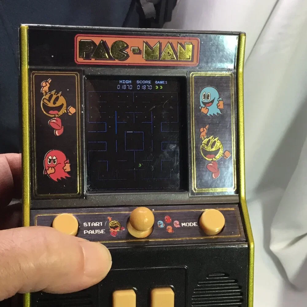 Pac-Man Retro Mini Arcade Machine Bandai Namco #09559 Tested Works